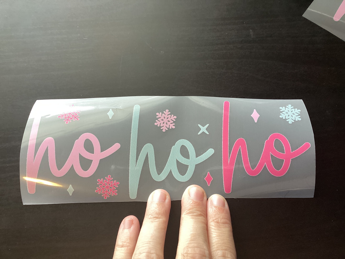 DTF Transfer Design D345- Ho Ho Ho