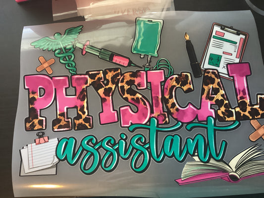 DTF Transfer Design D276- Physical Assistant