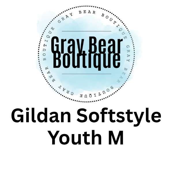 Gildan Softstyle T-Shirt- Size Youth M