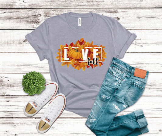 DTF Transfer Design D258-Love Fall