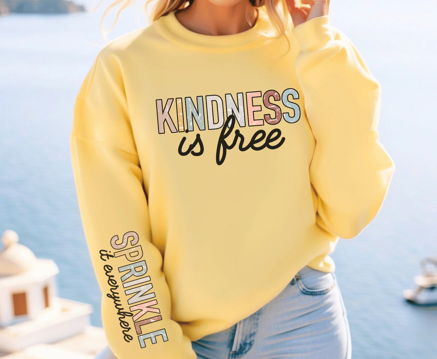 DTF Transfer Design D142- Kindess is Free