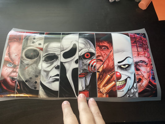 DTF Transfer Design D253- Scary Friends