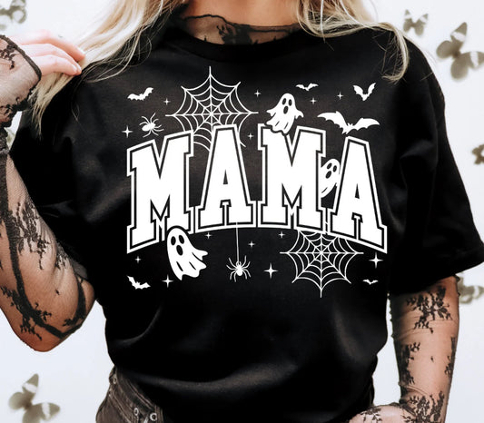 Screen Print Transfer Design S201- Mama Halloween
