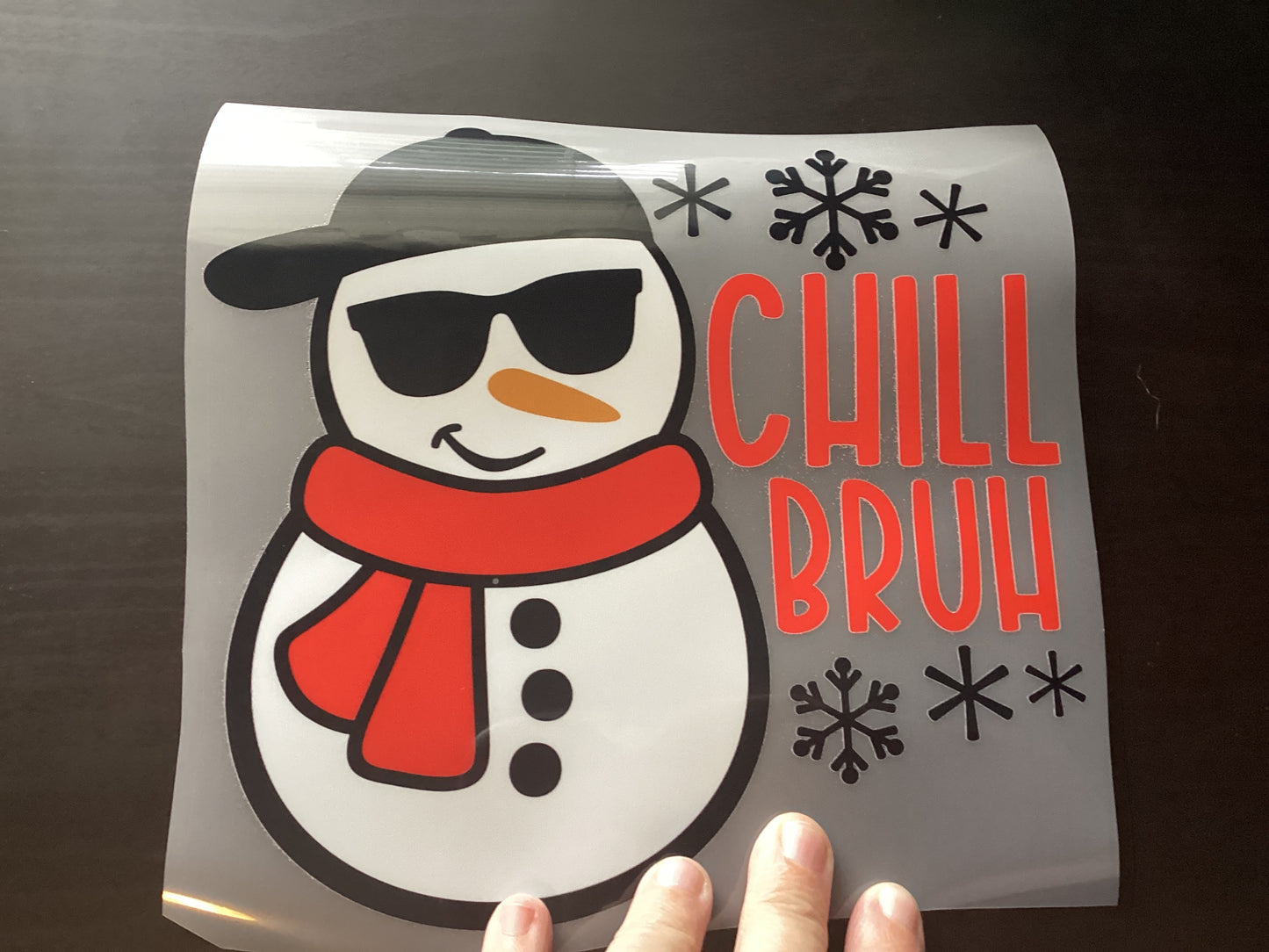 DTF Transfer Designs D335- Chill Bruh