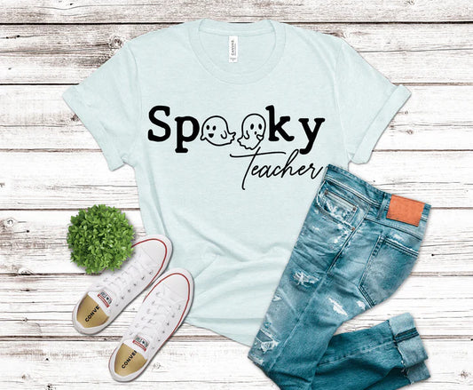 DTF Transfer Design D230- Spooky Teacher