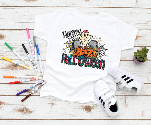 DTF Transfer Design D291- Happy Halloween