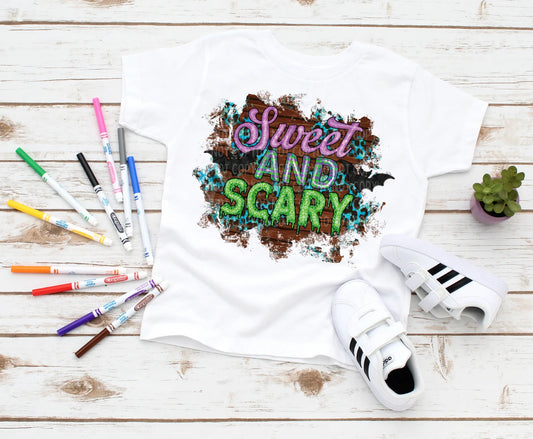 DTF Transfer Design D292- Sweet and Scary