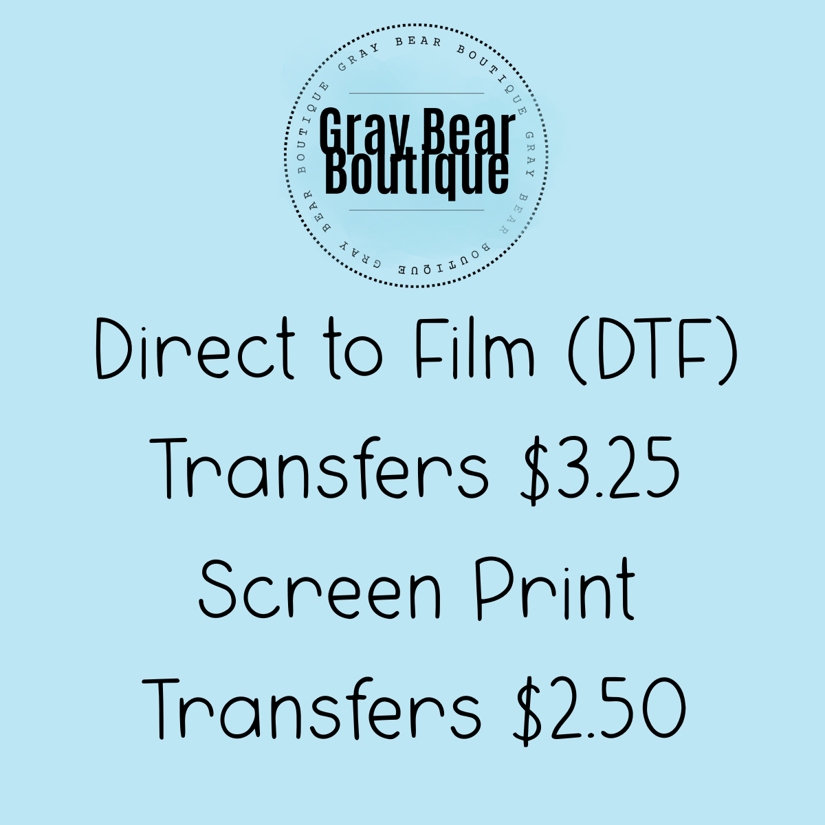 DTF and Screen Print Transfer Designs