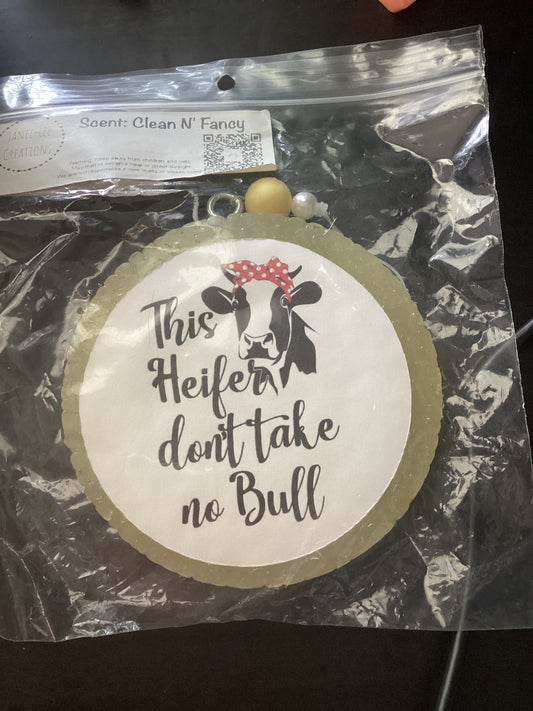 This heifer don’t take no bull