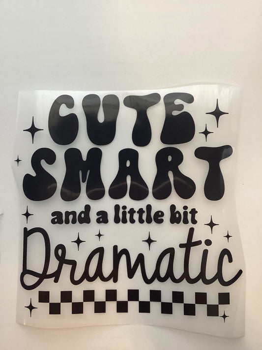 DTF Transfer Design D389- Cute Smart