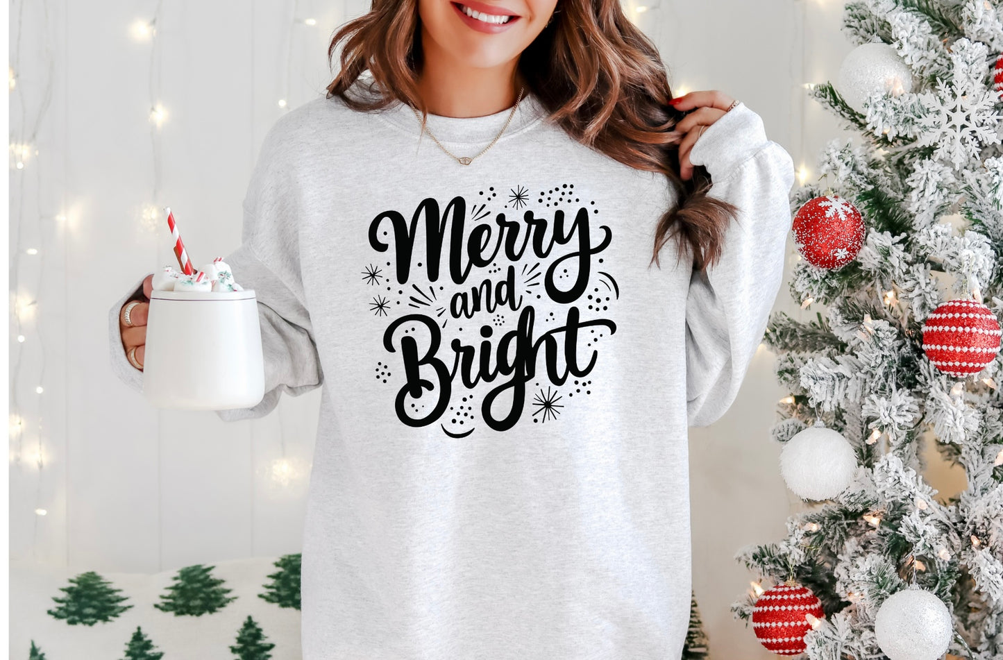 Screen Print Transfer S119- Merry and Bright