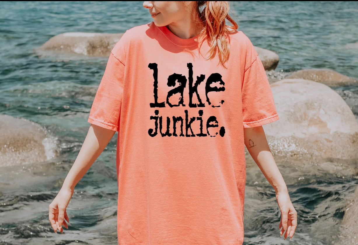 Screen Print Transfer Design S220- Lake Junkie
