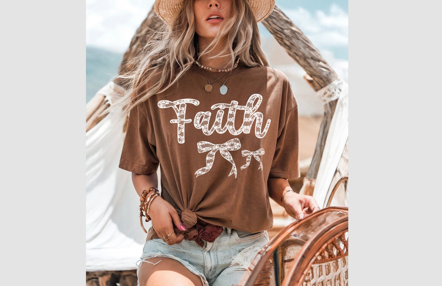 Screen Print Transfer S132- Faith
