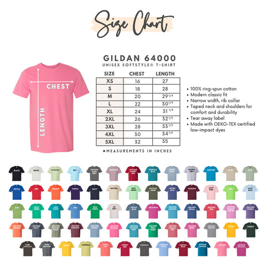 Gildan Softstyle T-Shirt- Size Youth L