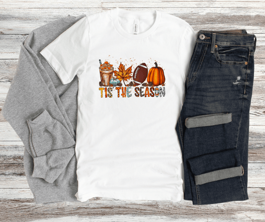 DTF Transfer Design D259- Tis The Season Fall