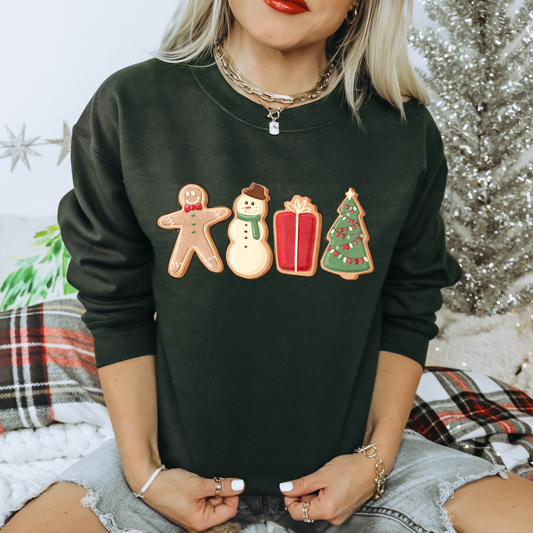 DTF Transfer Design D347- Christmas Cookies