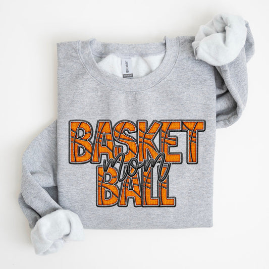 DTF Transfer Design D356-Basketball Mom