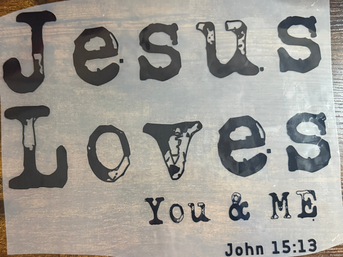 Jesus Loves You & Me