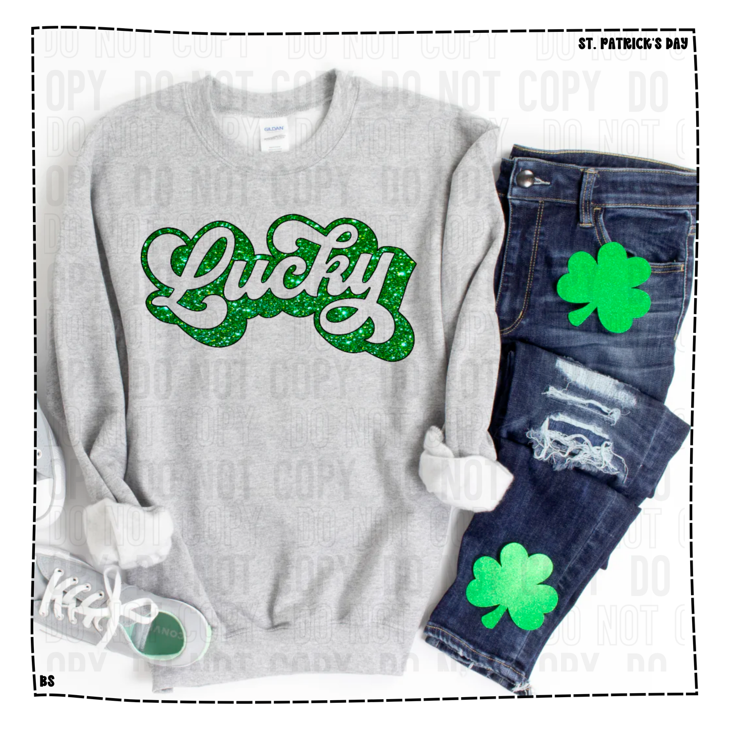 Lucky Green Glitter