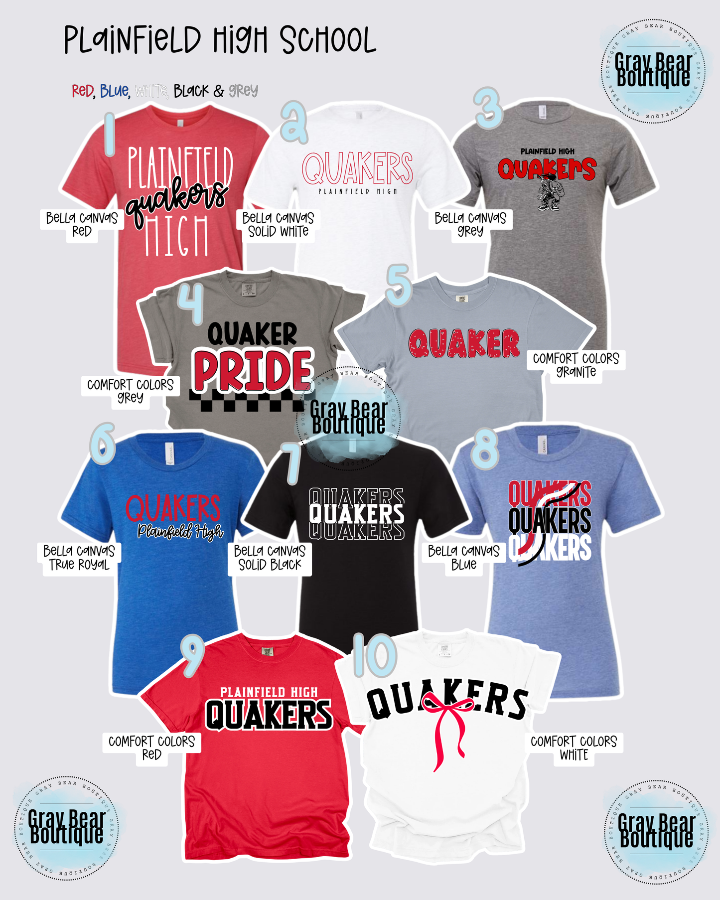 Plainfield High School Spirit Wear