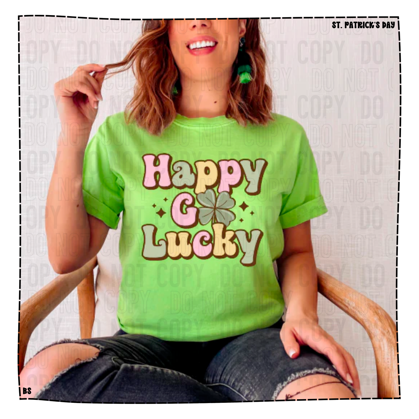 Retro Happy Go Lucky