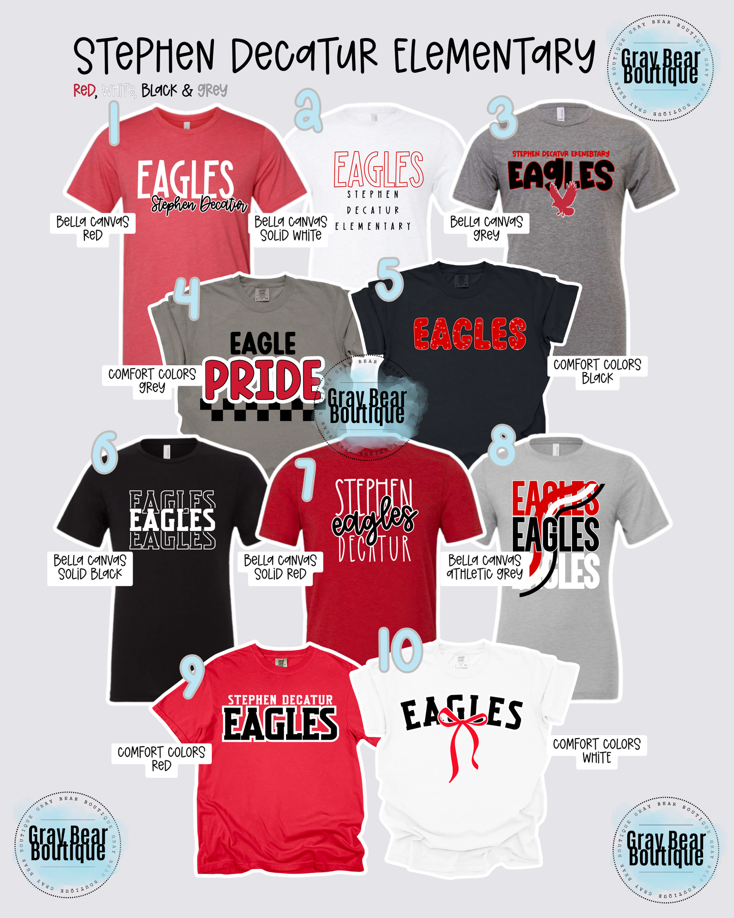 Stephen Decatur Elementary Spirit Wear