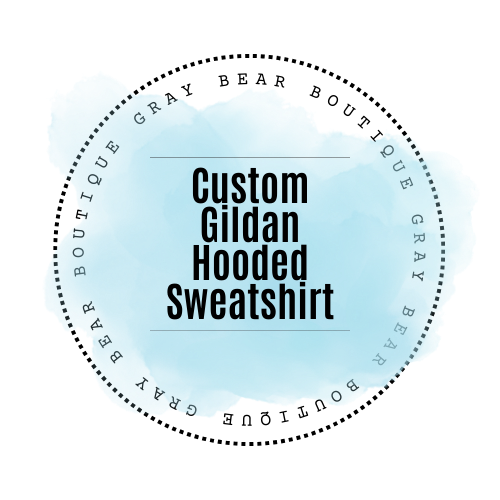 Custom Gildan Hooded Sweatshirt