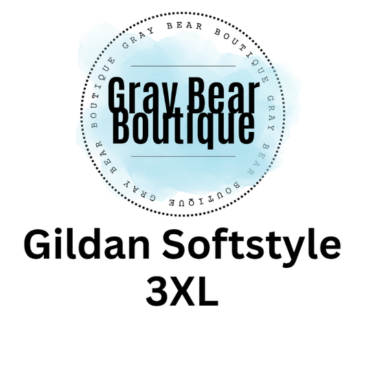 Gildan Softstyle T-Shirt- Size 3XL