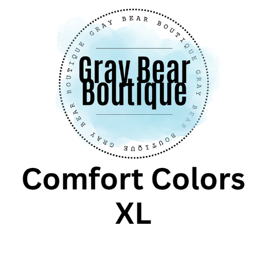 Comfort Color Short Sleeve Size  XL