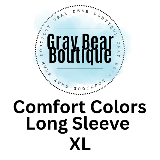 Comfort Colors Long Sleeve- Size XL
