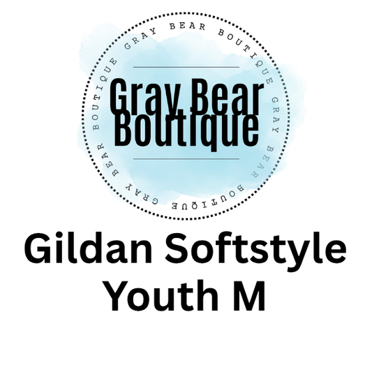 Gildan Softstyle T-Shirt- Size Youth M