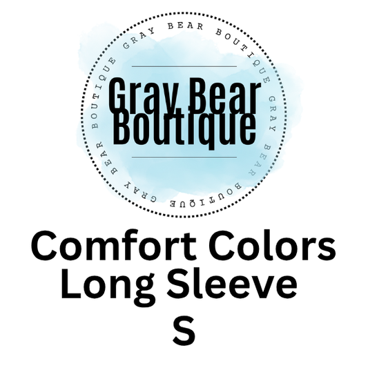 Comfort Colors Long Sleeve- Size S