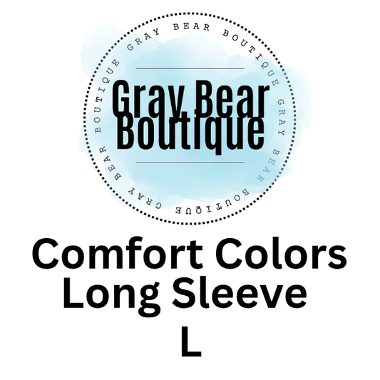 Comfort Colors Long Sleeve- Size L