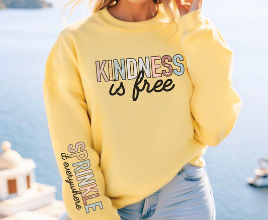 DTF Transfer Design D142- Kindess is Free