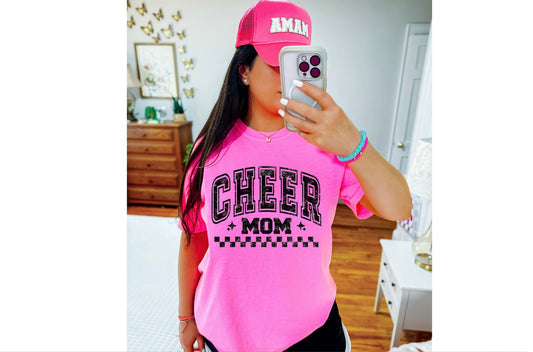 Screen Print Transfer Design S188- Cheer Mom