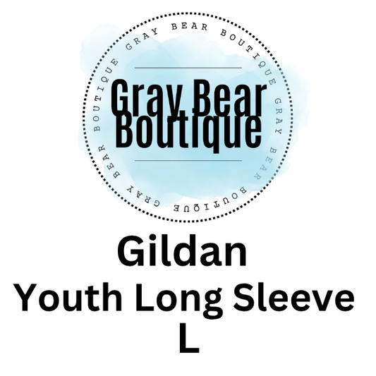 Gildan Long Sleeve- Size Youth Large