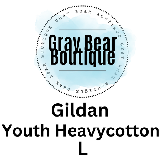 Gildan Heavy-cotton- Size Youth L