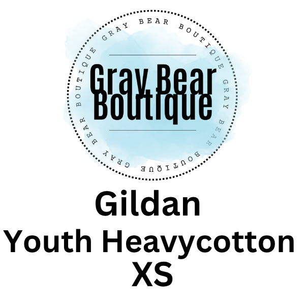Gildan Heavy-cotton- Youth XS