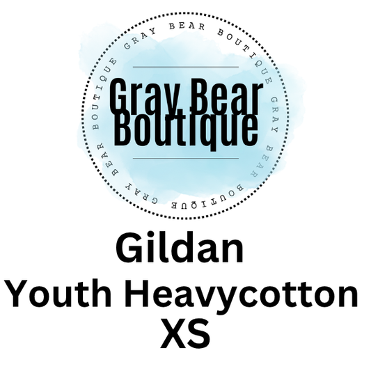 Gildan Heavy-cotton- Youth XS