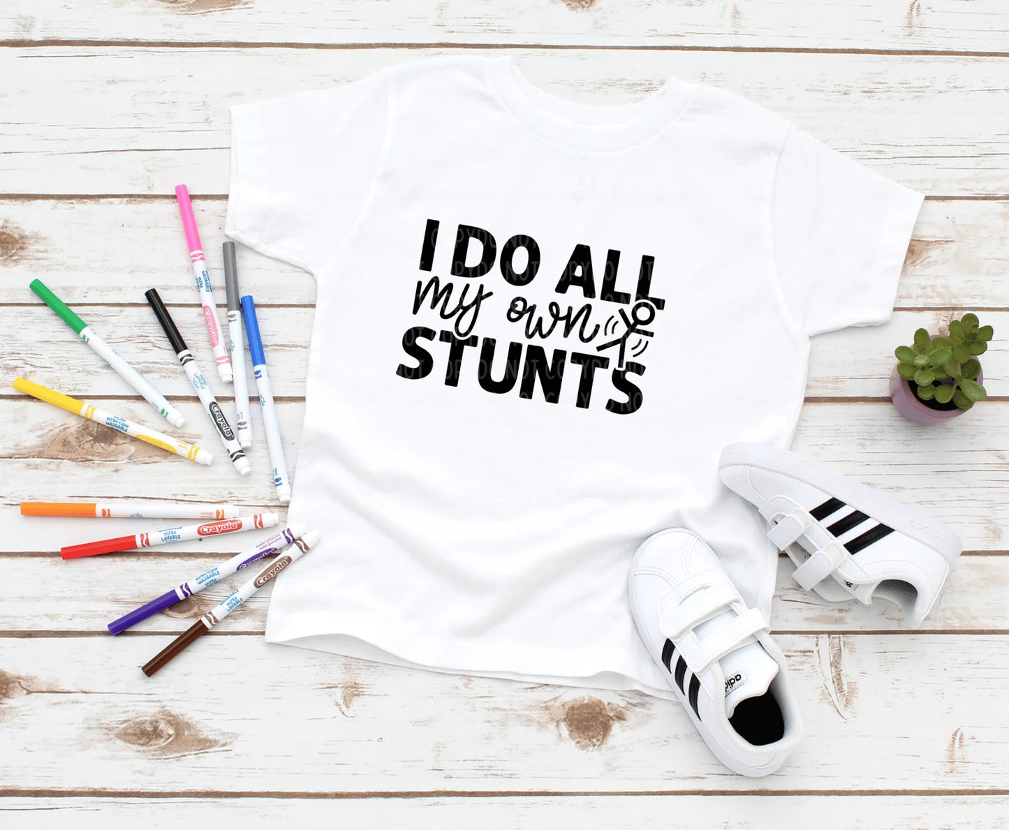 DTF Transfer Design D164- I Do All My Own Stunts
