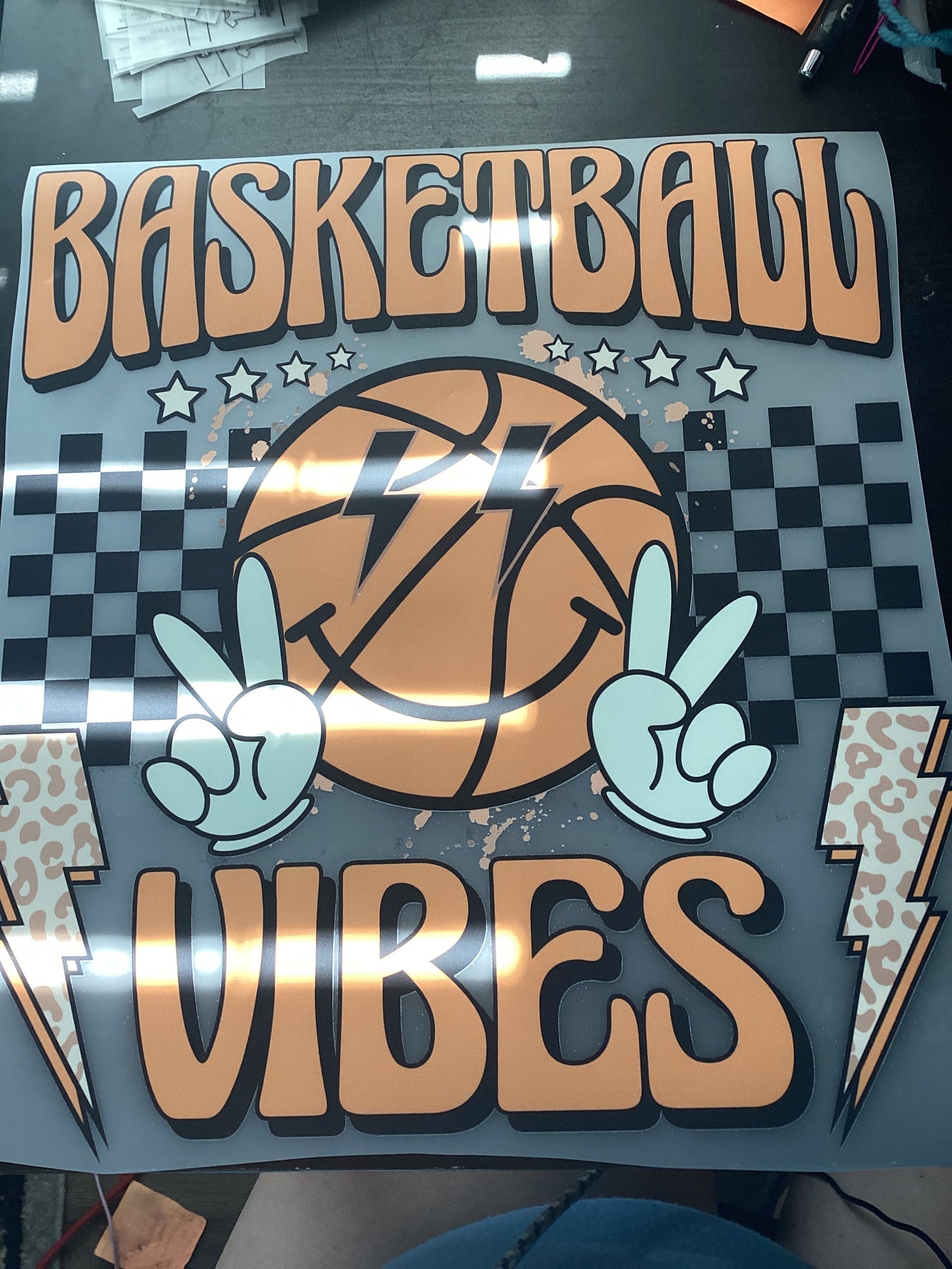 DTF Transfer Design D371- Basketball Vibes