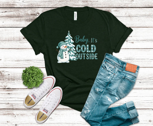 Baby It’s Cold Outside Snowman Tree