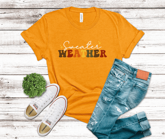DTF Transfer Design D257- Sweater Weather