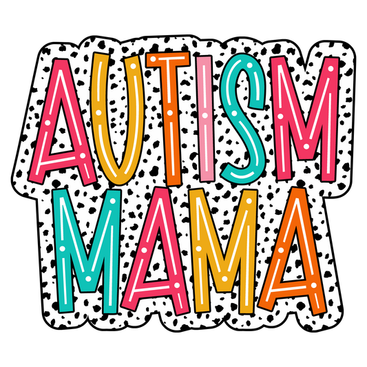 DTF Transfer Design D453- Autism Mama