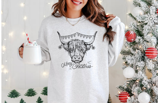 Screen Print Transfer S156- Highland Cow