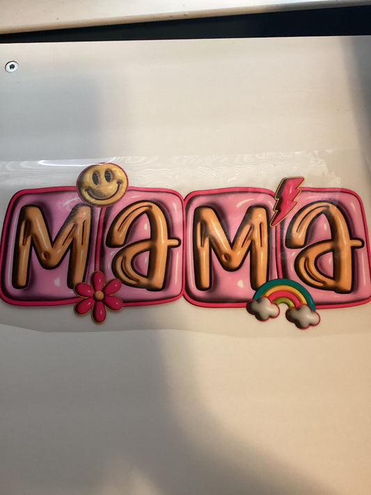 DTF Transfer Design D113- Mama