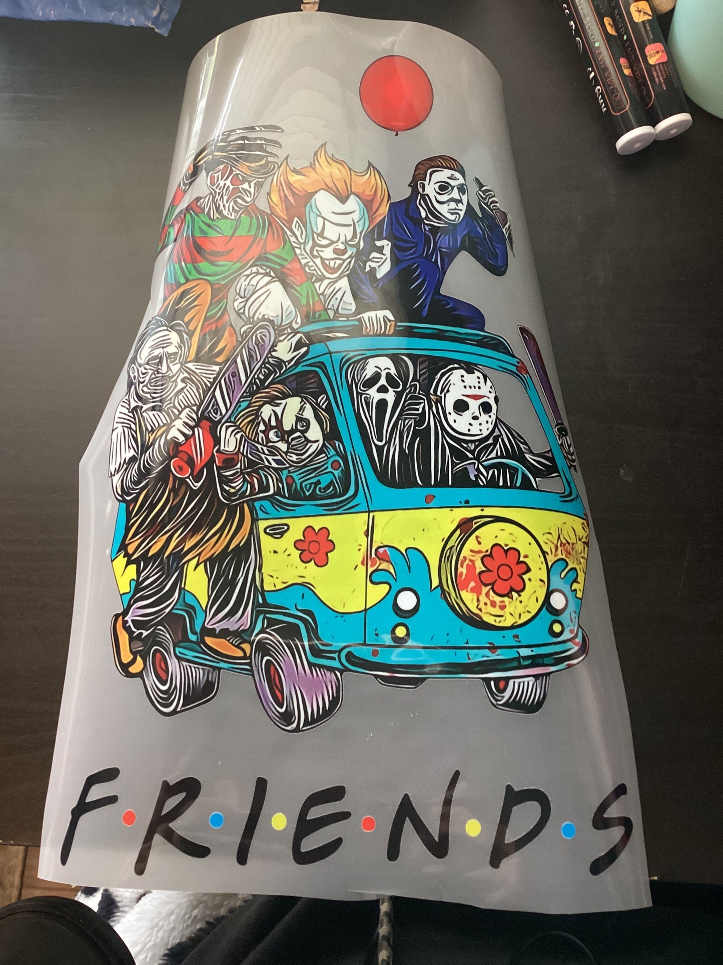 DTF Transfer Design D252- Friends