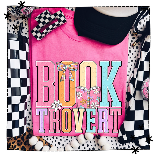 Booktrovert Pink Floral