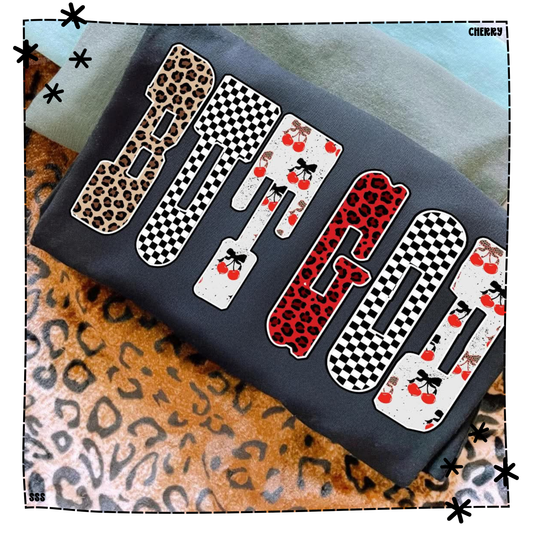 But God Leopard Cherry Checker