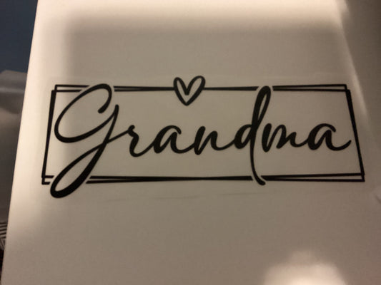 DTF Transfer Design D138- Grandma